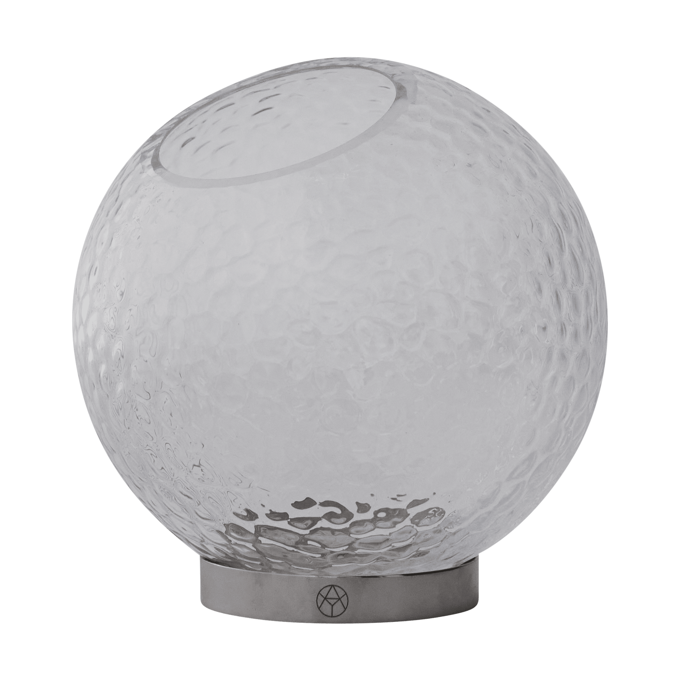 AYTM Globe bubbles vase Ø17 cm, Transparent