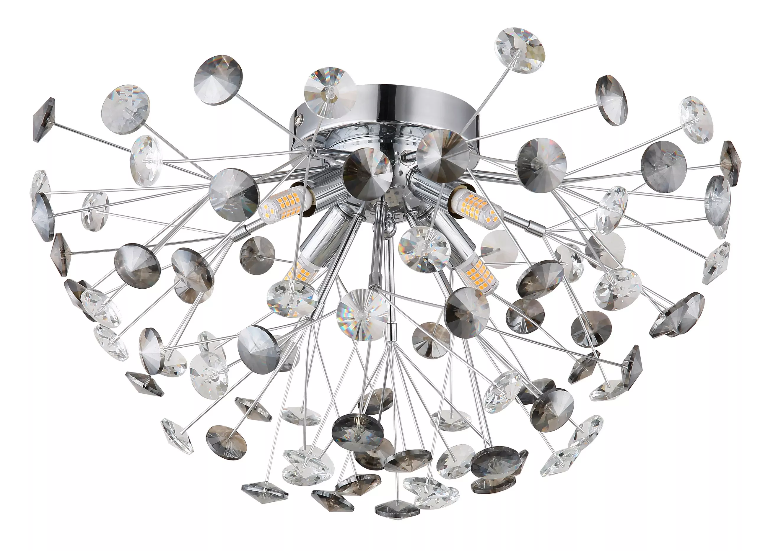 Globo CRYSTAL CEILING LIGHT KATRINA 45/25 cm