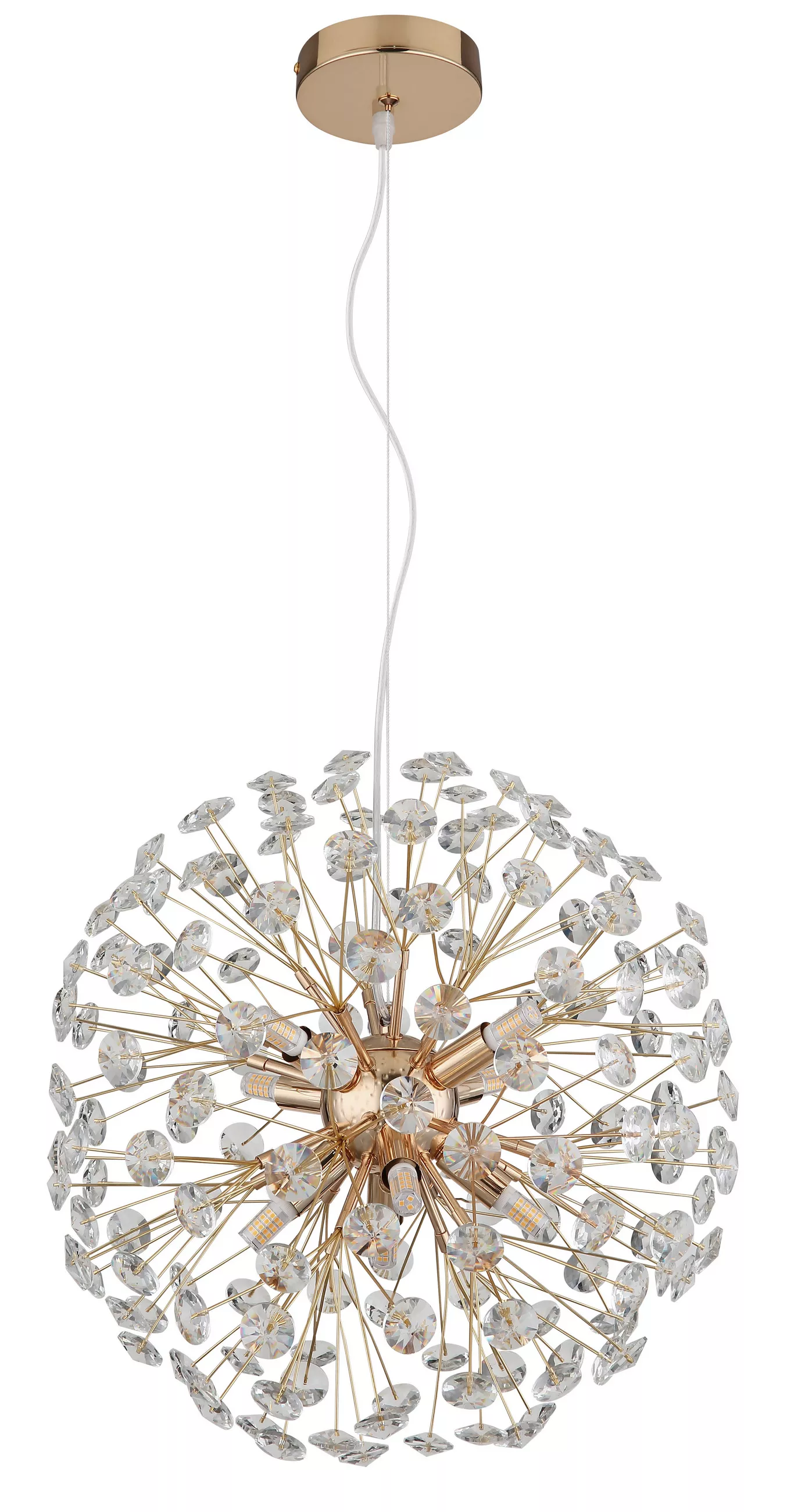Globo CRYSTAL HANGING LAMP KATRINA 40/150 cm
