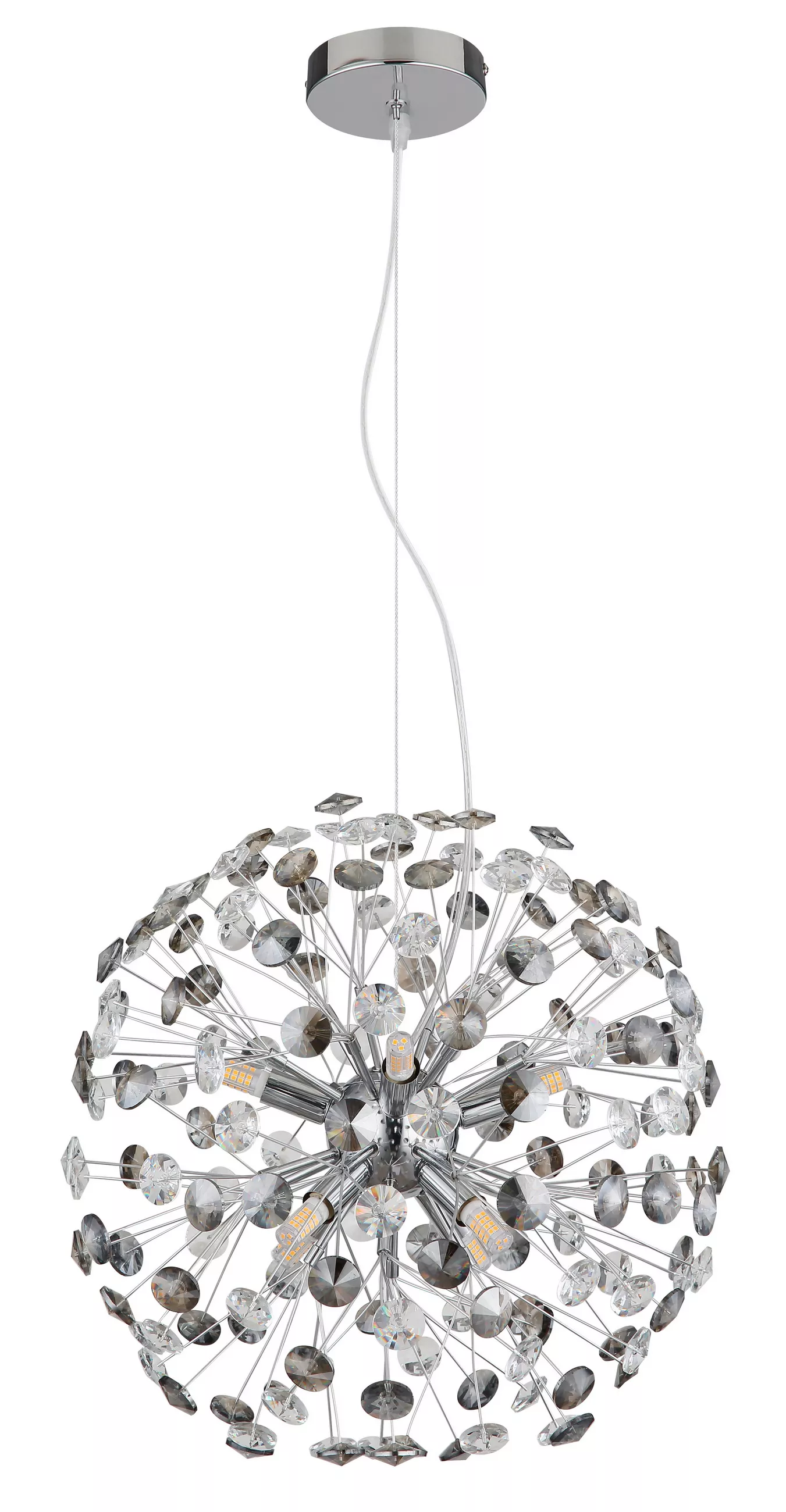 Globo CRYSTAL HANGING LAMP KATRINA 40/150 cm