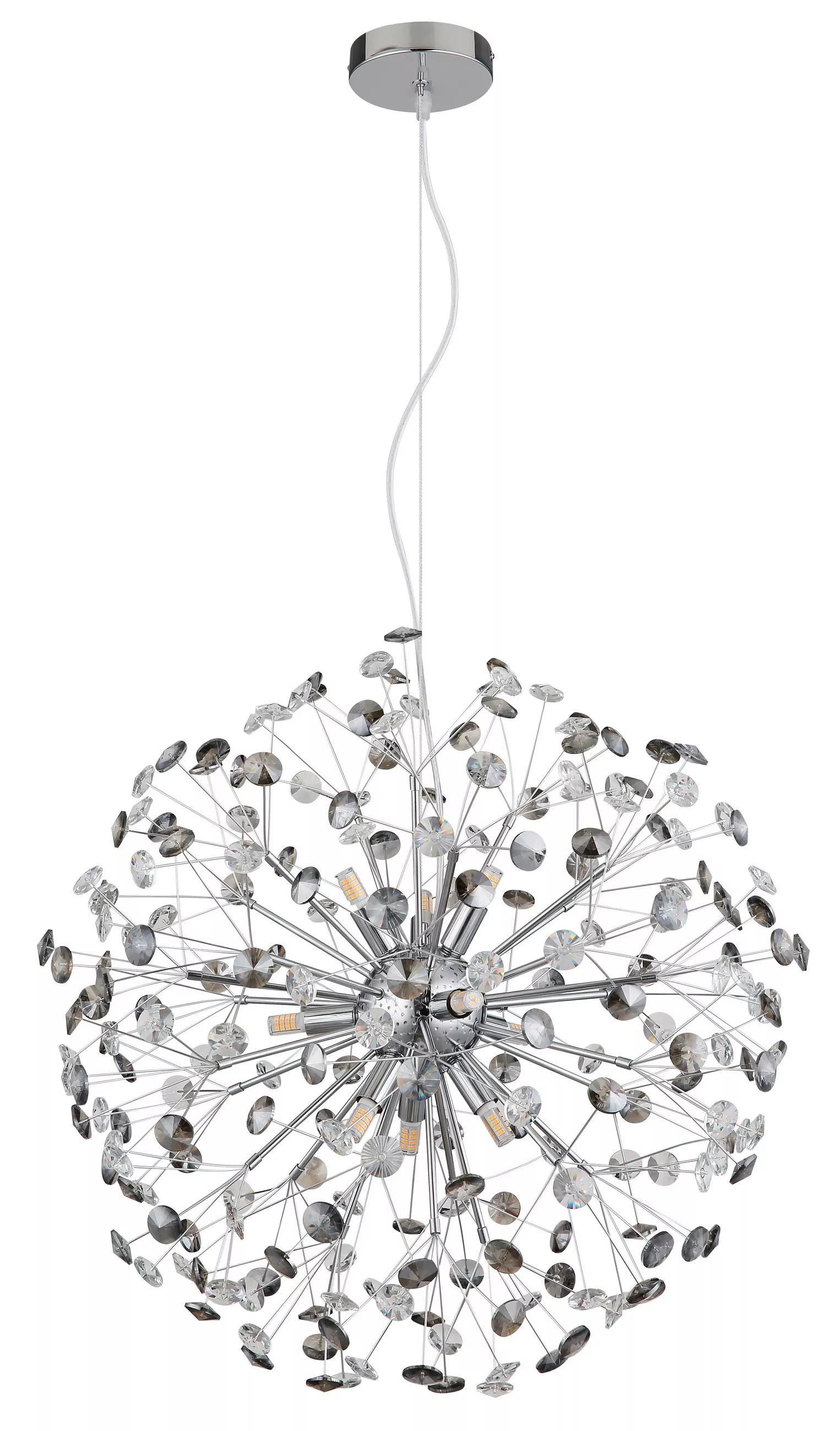 Globo CRYSTAL HANGING LAMP KATRINA 60/150 cm