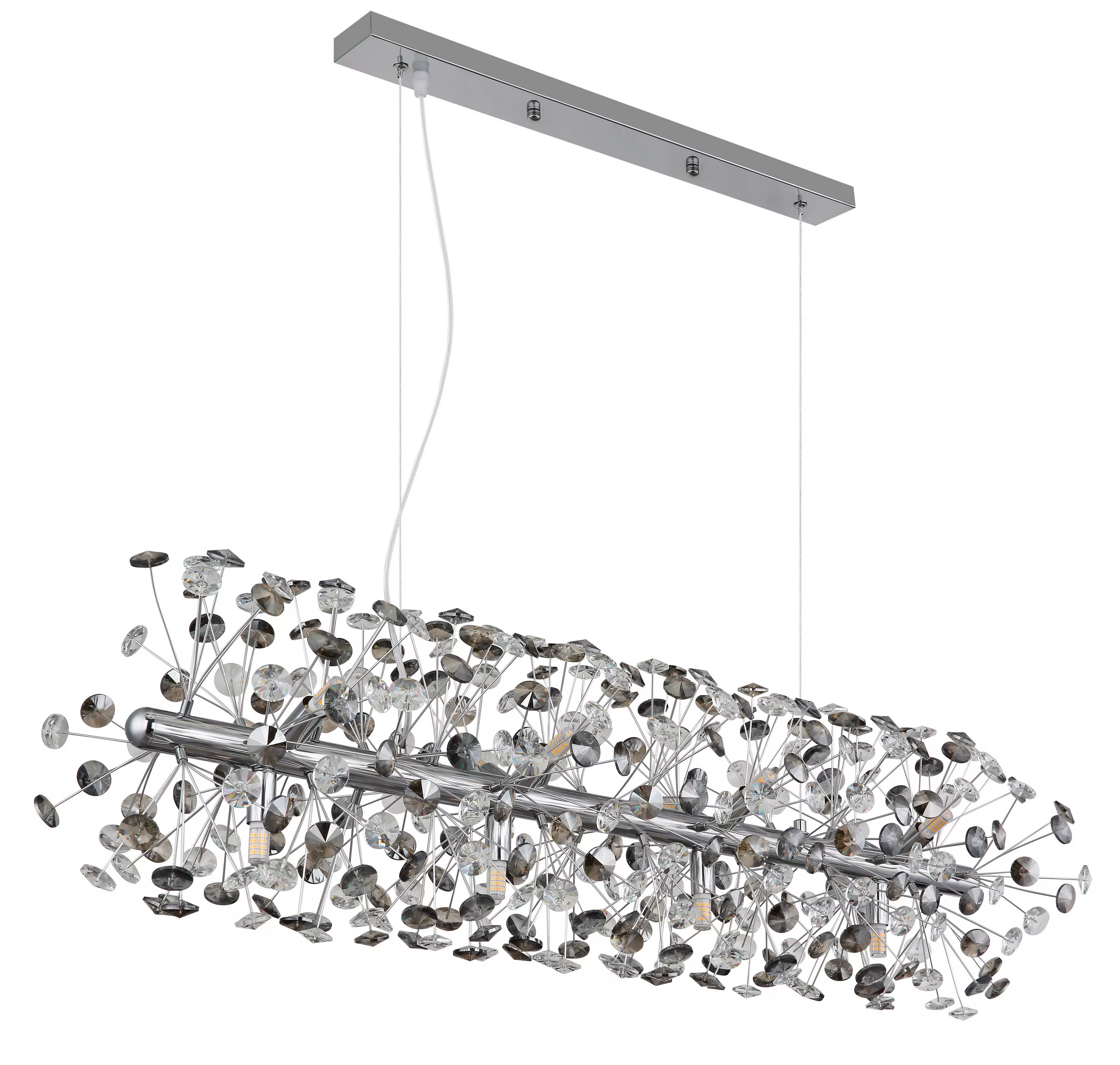Globo CRYSTAL HANGING LAMP KATRINA 90/30/150 cm