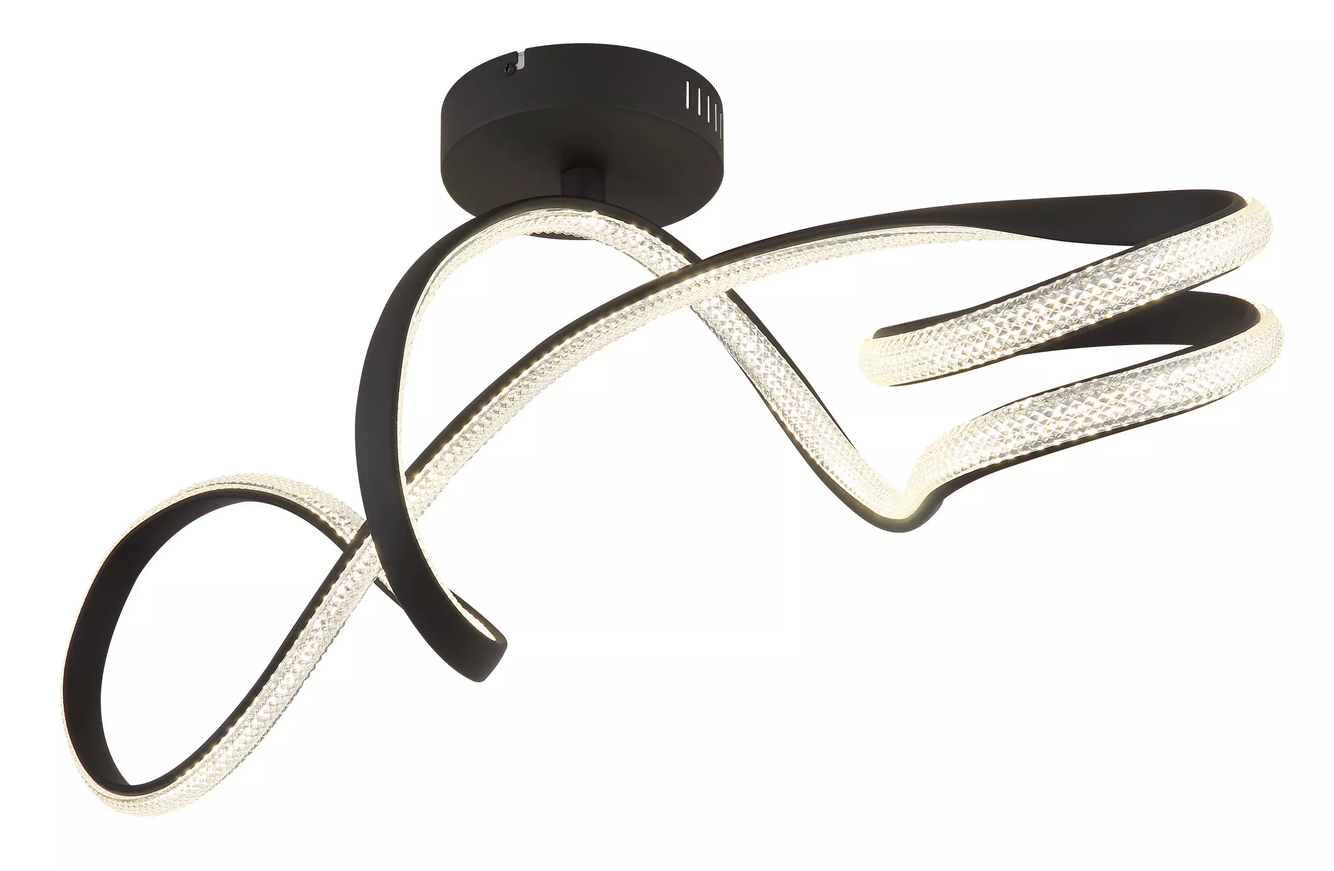 Globo LED ceiling light SWIRL 90.8/28/33 cm