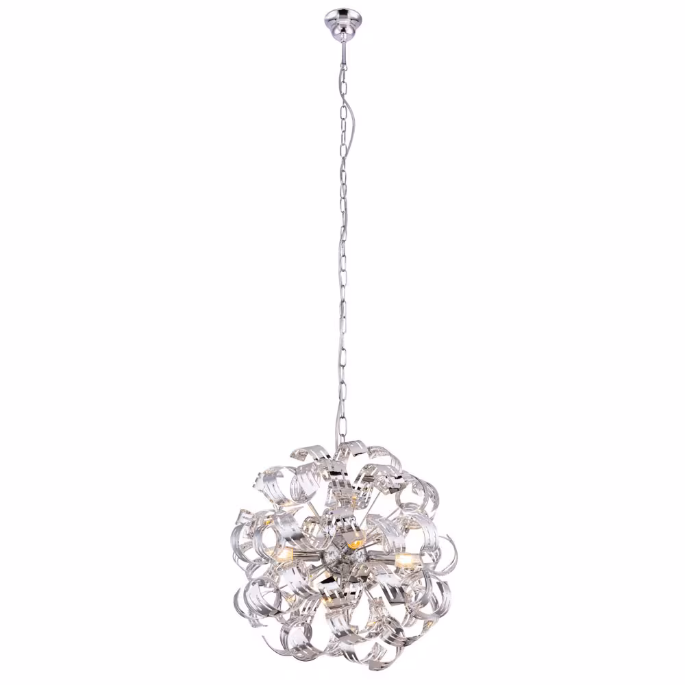 Globo Lighting PENDANT LAMP Chrome Silver