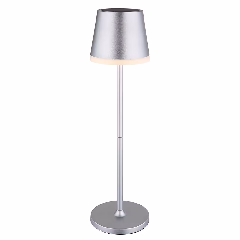 Globo Lighting LED Outdoor Light Solar Silver
