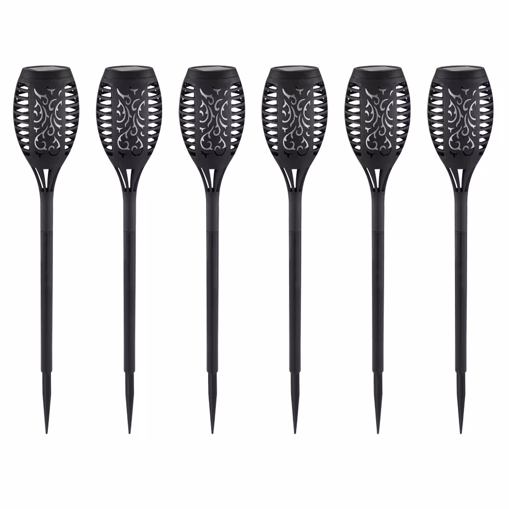 Globo Lighting LED Outdoor Light Solar Plug-in Light Black