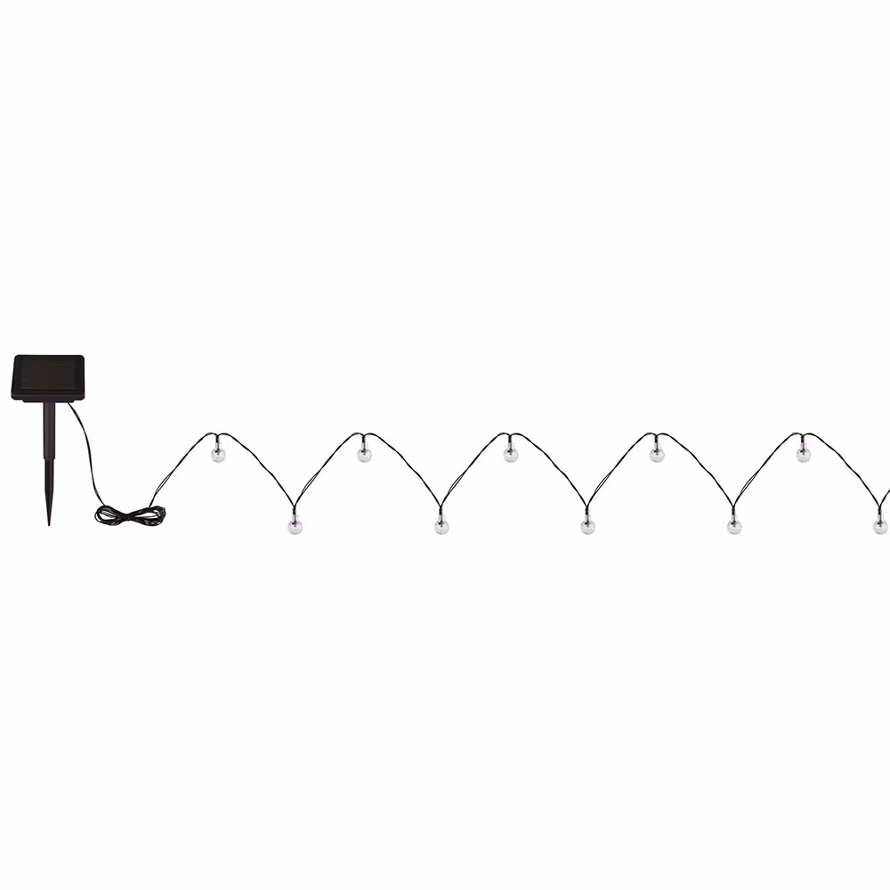 Globo Lighting LED Outdoor Light Solar Light Black Plastic