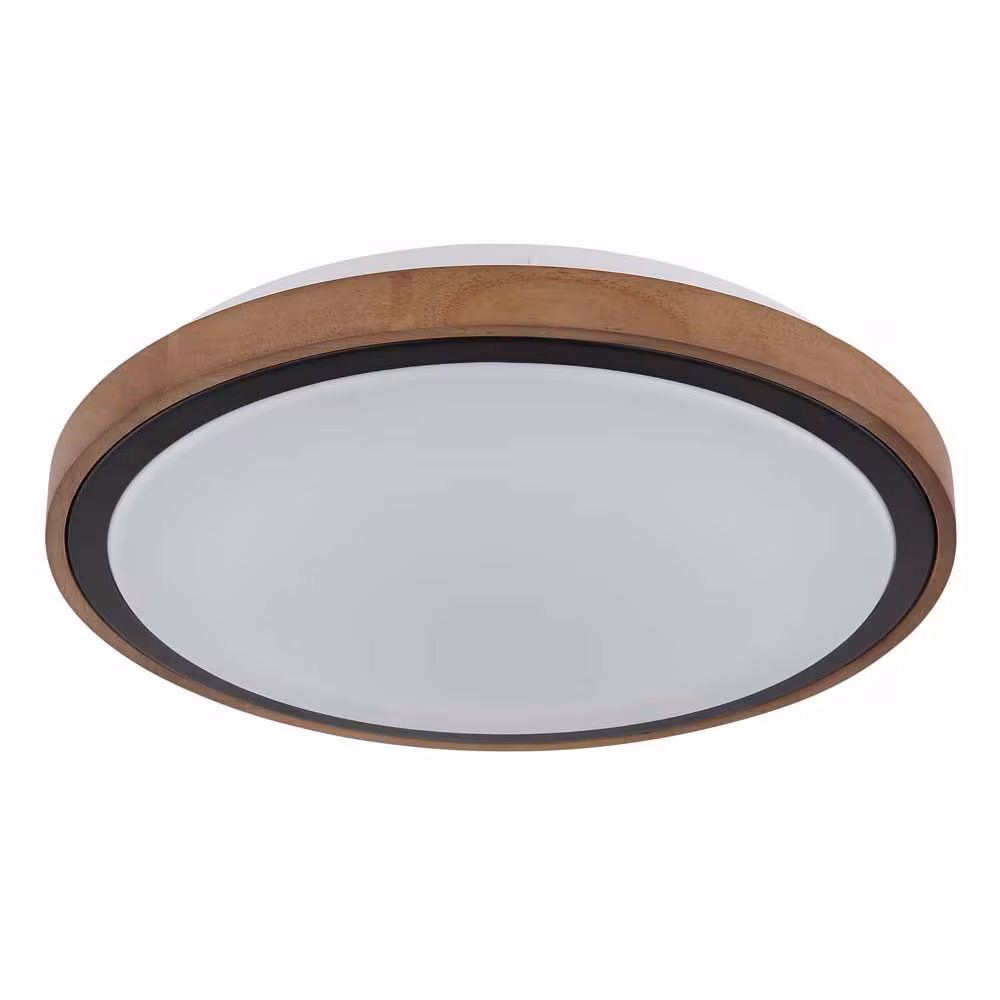 Globo Lighting LED Ceiling Light Bruno Aluminum Brown