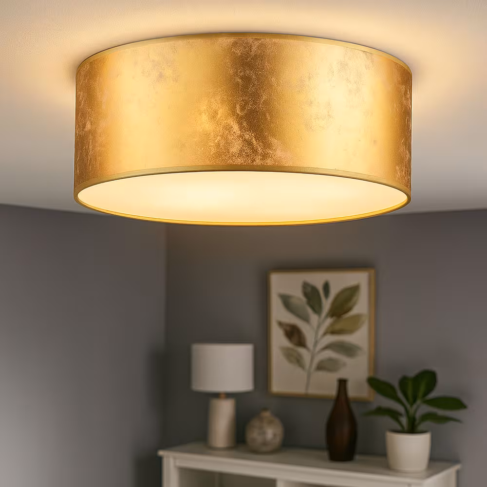 Globo Lighting LED Ceiling Light Metal Gold