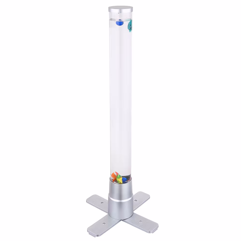 Globo Lighting LED Floor Lamp Mendoza Silver Clear