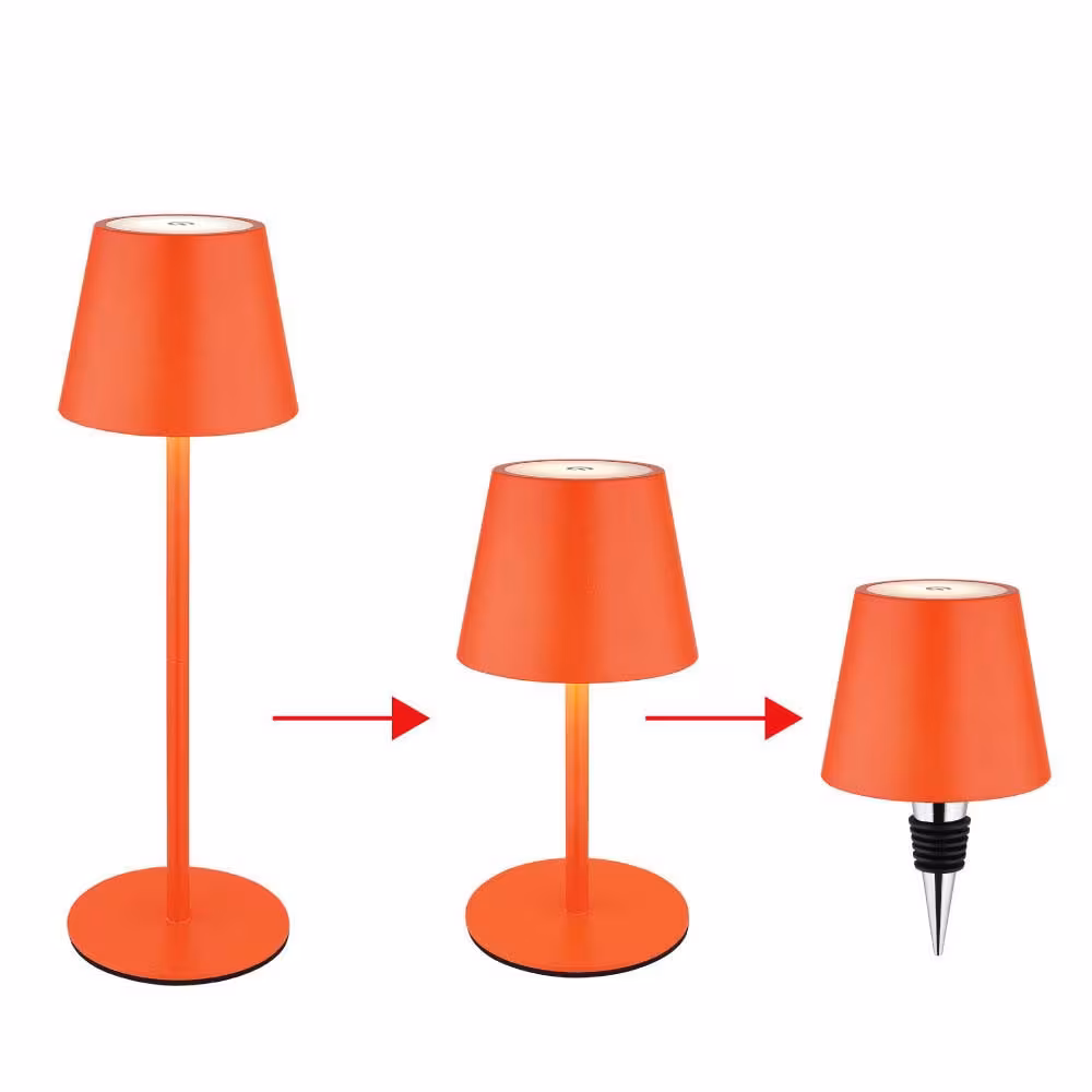 Globo Lighting LED Table Lamp Vannie I orange