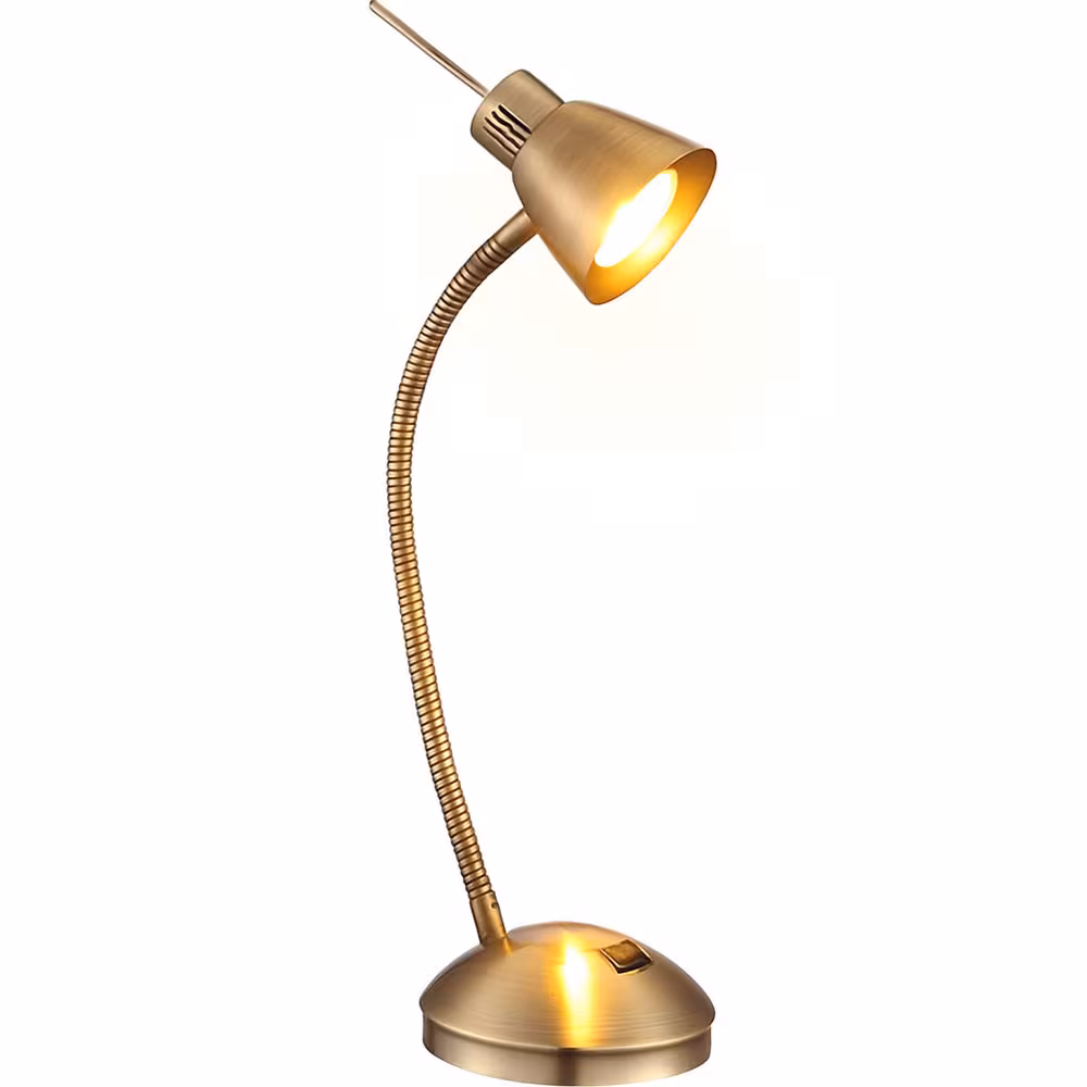 Globo Lighting LED Table Lamp NUOVA Antique Brass