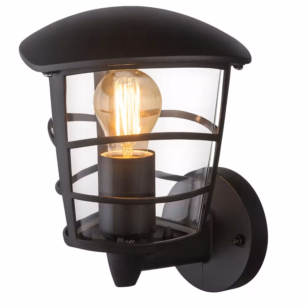 Globo Lighting LED Wall Lamp Aluminum Black