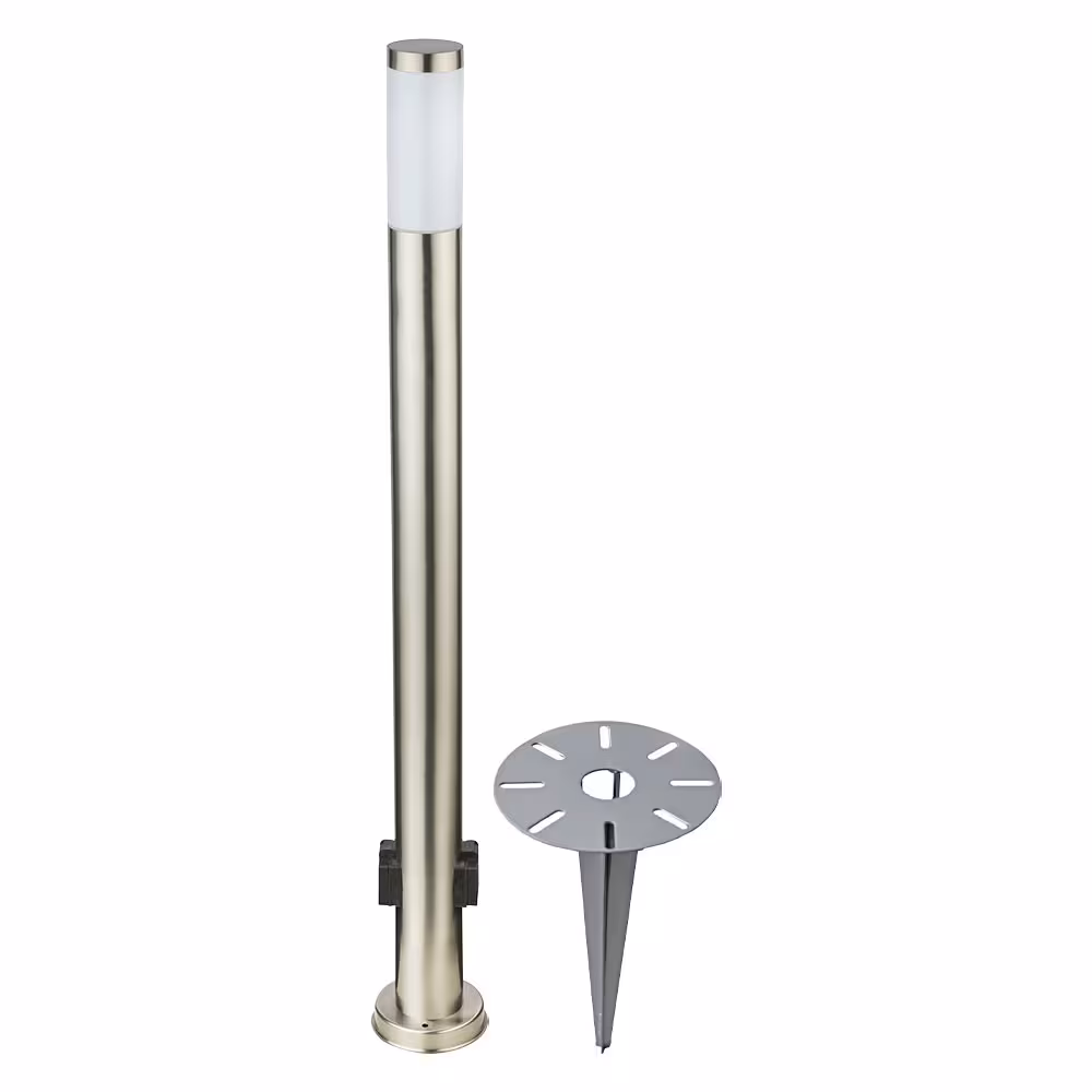 Globo Lighting LED Path Light Stainless Steel Silver