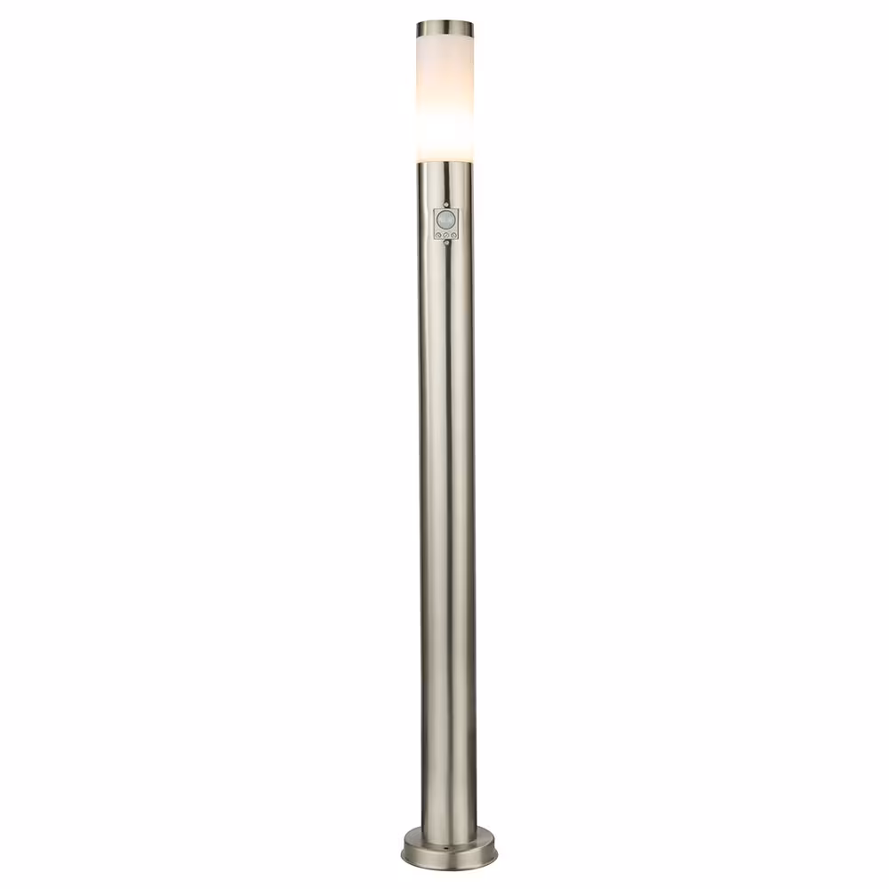 Globo Lighting LED Path Light Stainless Steel Silver, silver