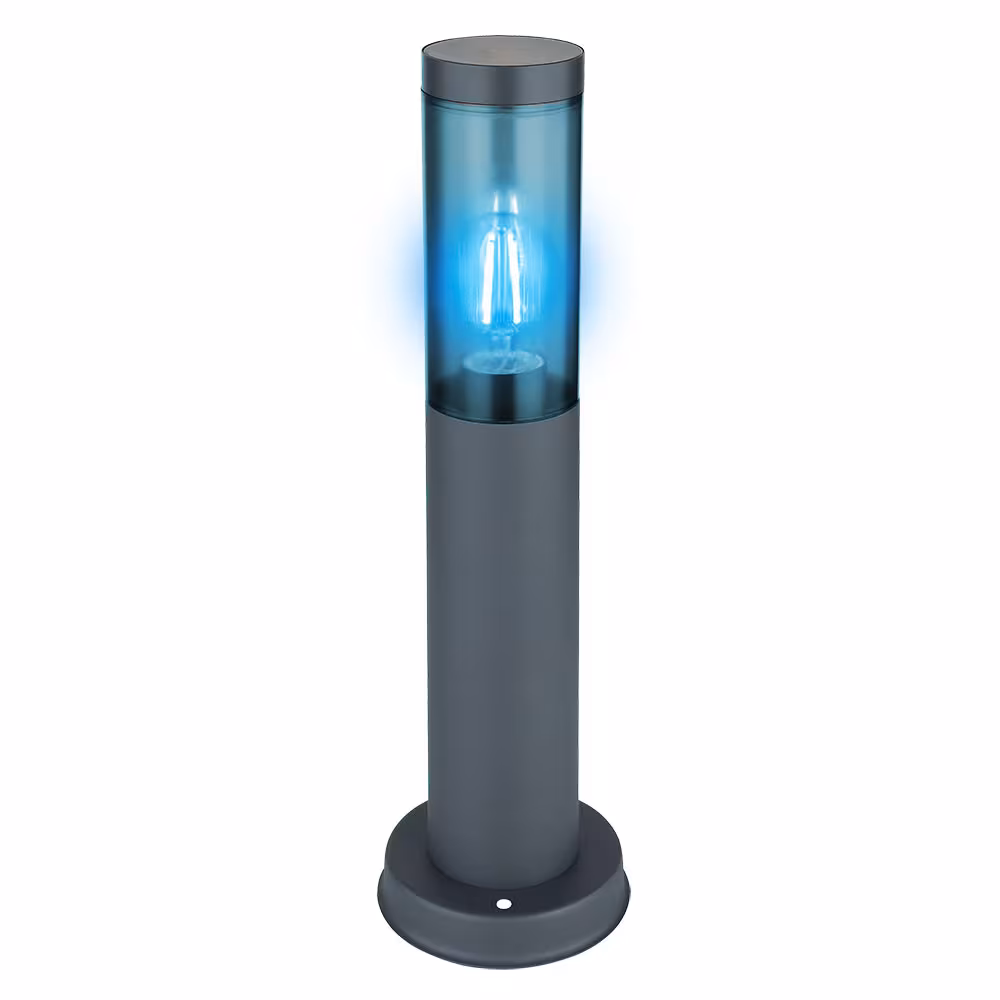 Globo Lighting RGB LED Path Light Stainless Steel Grey