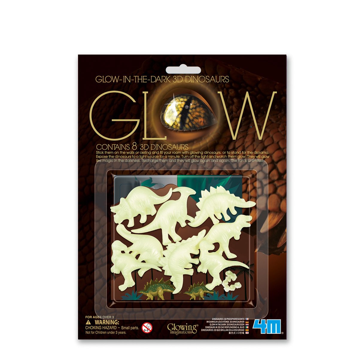 4M Glow D Dinosaurs