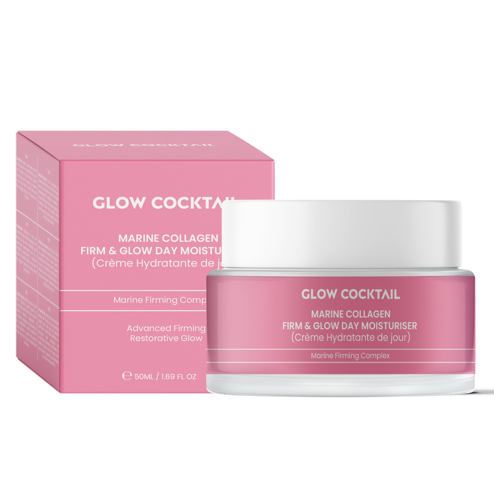 Glow Cocktail Marine Collagen Firm & Glow Day Moisturizer 50 ml