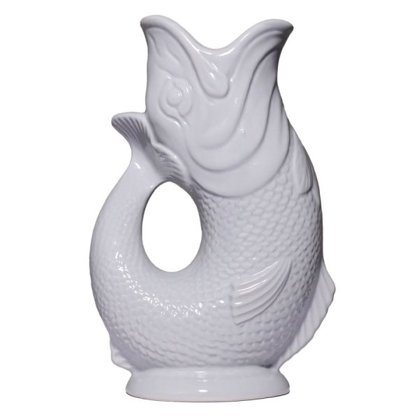 Gluggigluck Carafe or Vase Oyster Grey L (22cm)