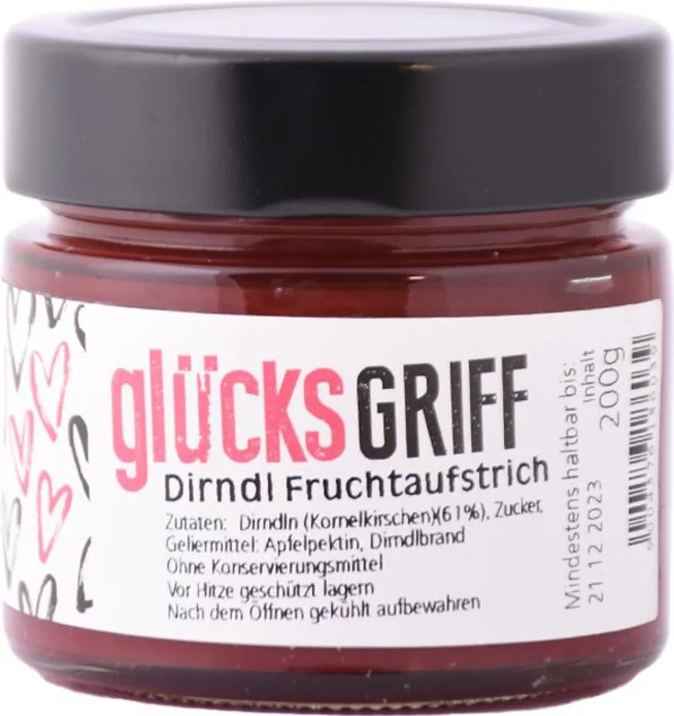 GlücksGriff Dirndl Jam 200g from Genuss-Bauernhof Distelberger