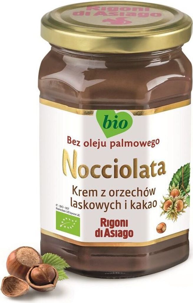 GLUTEN-FREE HAZELNUT CREAM AND COCOA 250 g - RIGONI DI ASIAGO (NOCCIOLATA)