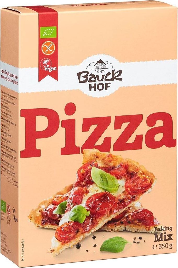 Bauckhof GLUTEN-FREE PIZZA DOUGH MIX 350 g - BAUCK HOF