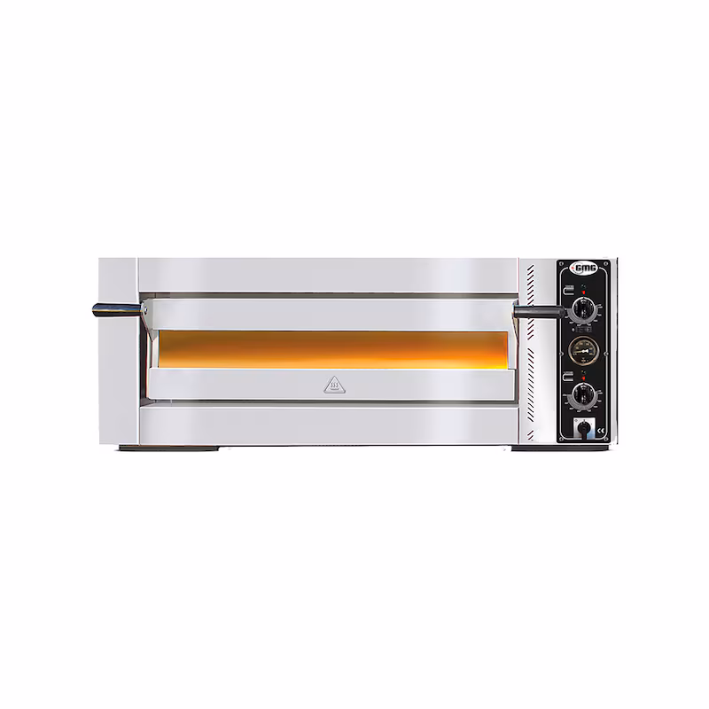 GMG - Pizza Oven PE44 E - Electric - 4x Ø30cm | 5kW | 400V - Stainless Steel 1 Baking Chamber