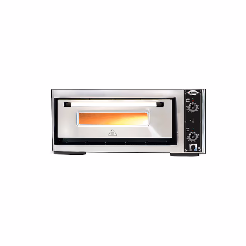 GMG - Electric Pizza Oven PF6292 E - 6 x Ø30cm | 6 kW | 400V - Stainless Steel, 1 Baking Chamber