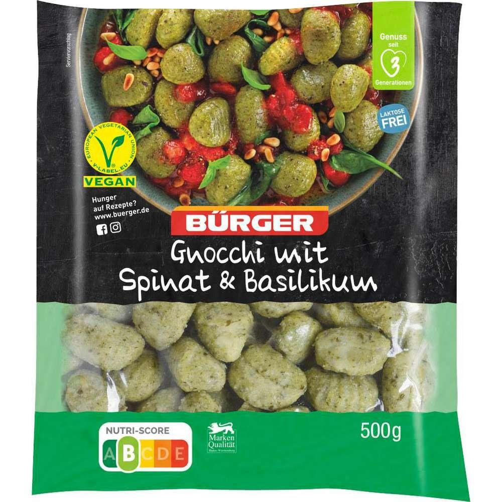 Bürger Gnocchi with spinach and basil