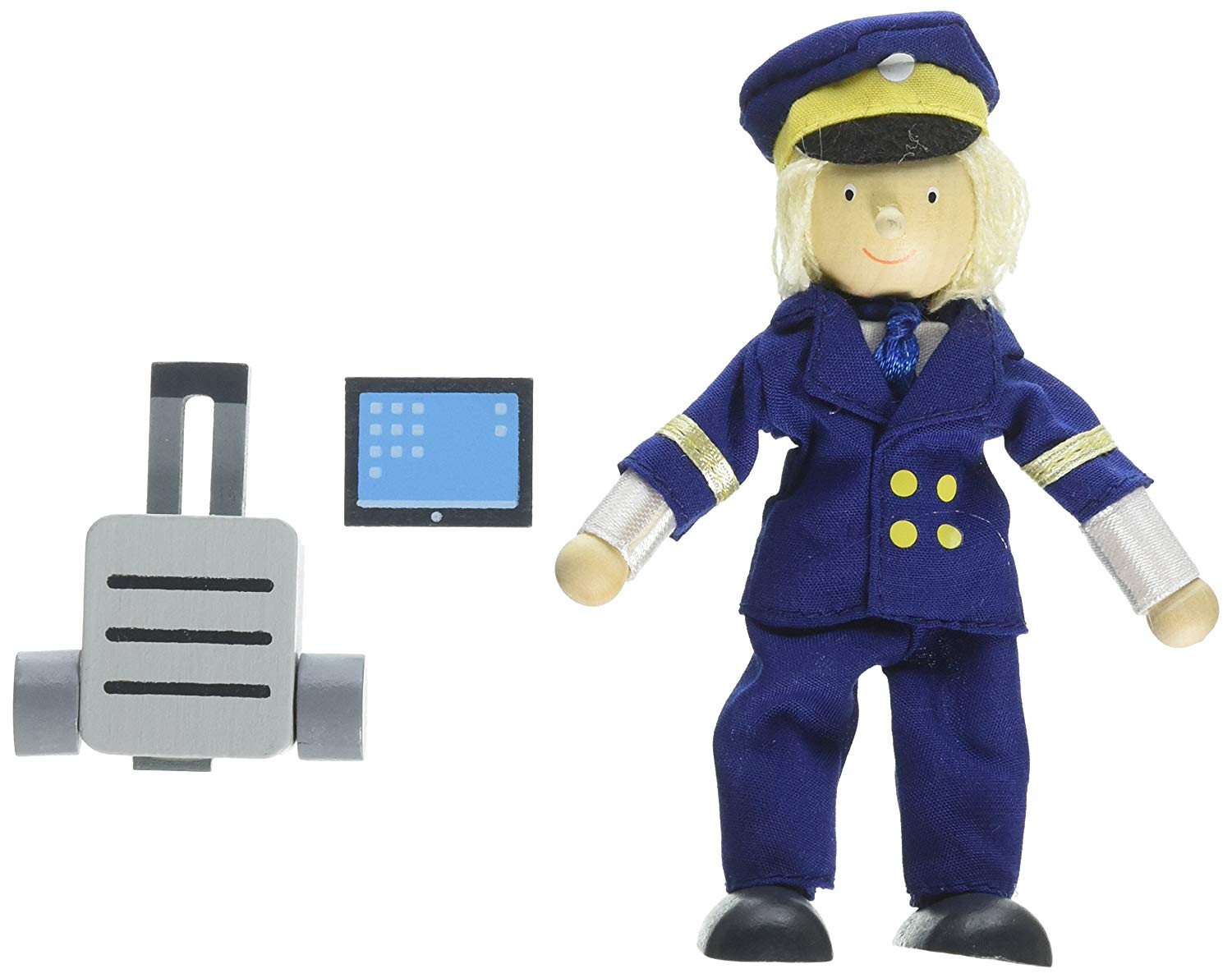 Goki 51601 Bending Doll Play Set (Pack Of 1)