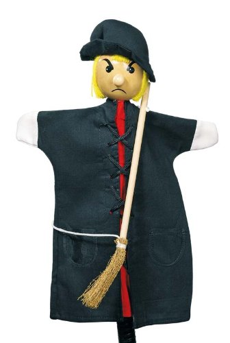 Goki 51996 Hand Puppet Witch