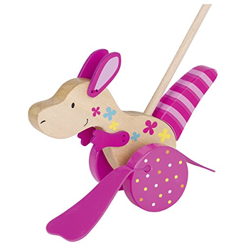 Goki 54912 Wolf Belle Kollektion Kangaroo Push Toy