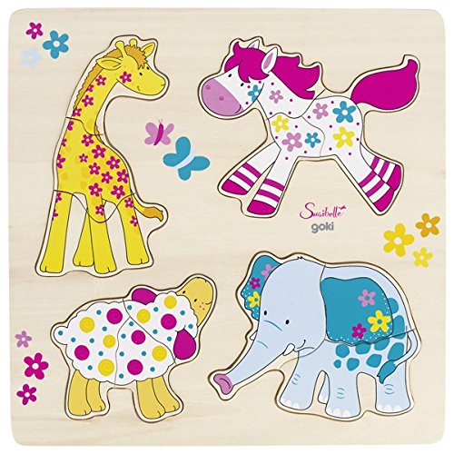 Goki 57510 Susibelle Kollektion My Friends Frame Puzzle