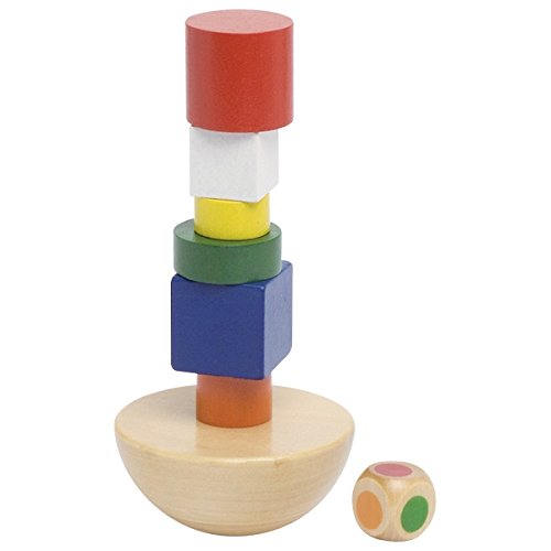Goki Balancing Tower In Cotton Bag
