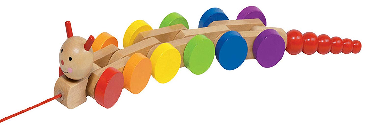 Goki Caterpillar Pull Along Animal Nila