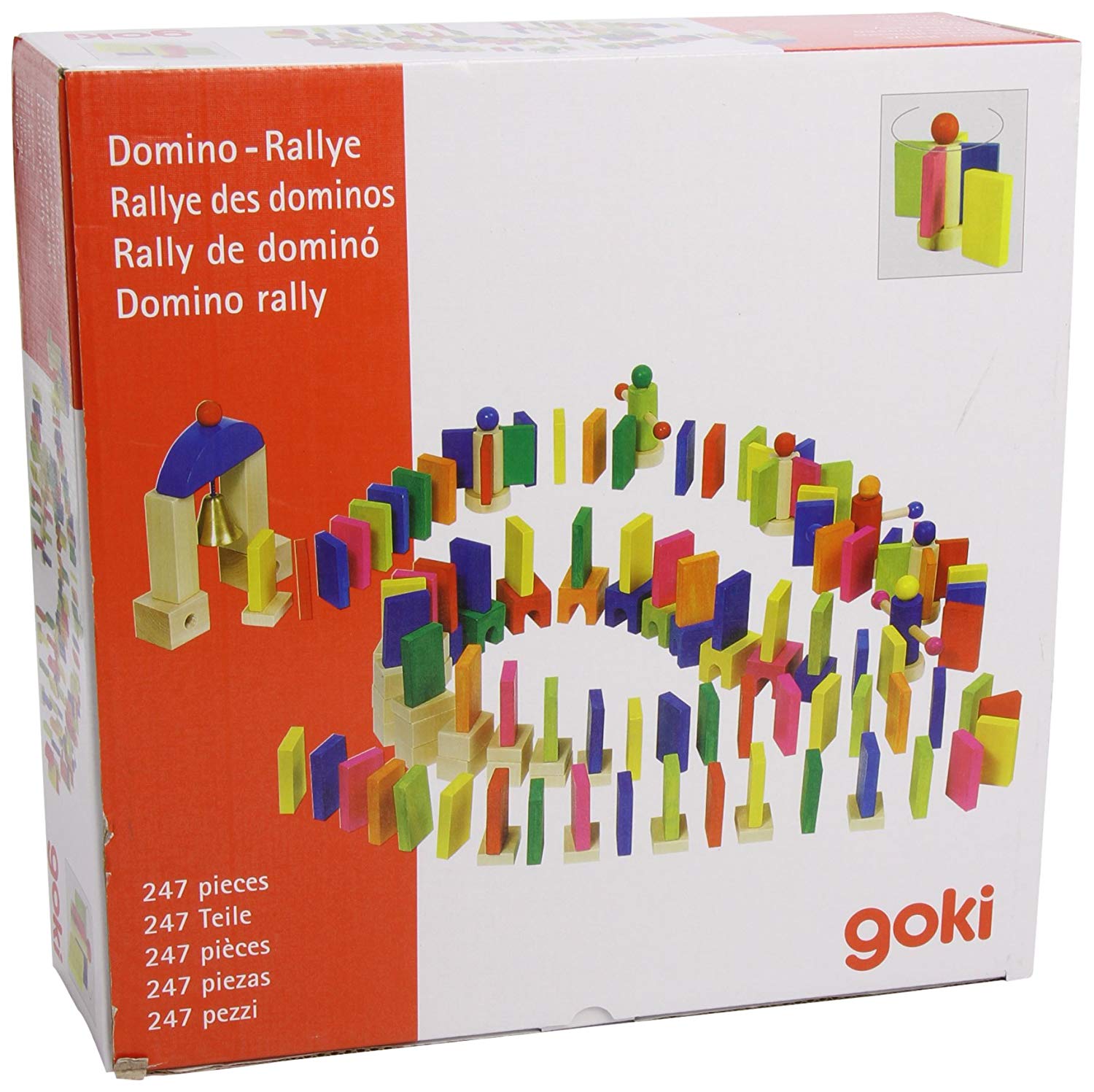 Goki Domino Rallye Game