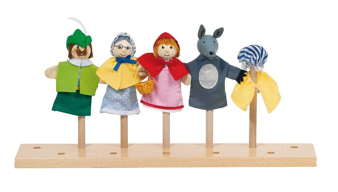 Goki Finger Puppets Red Riding Hood