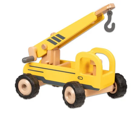 goki wooden vehicle “crane truck” 886g