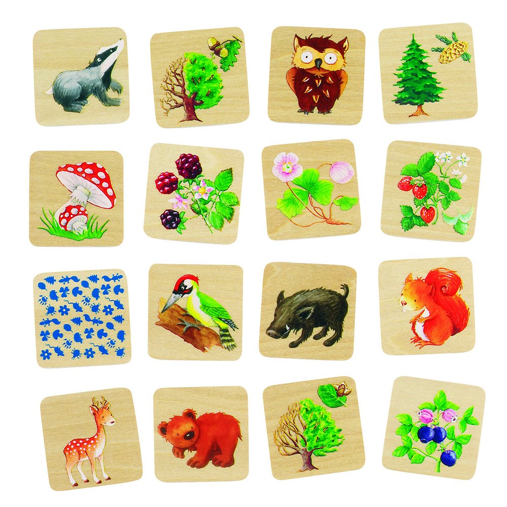 Goki Memo Woodland Wildlife