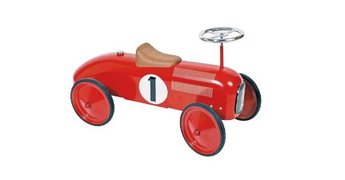 Goki Metal Ride-On Vehicle (Red)