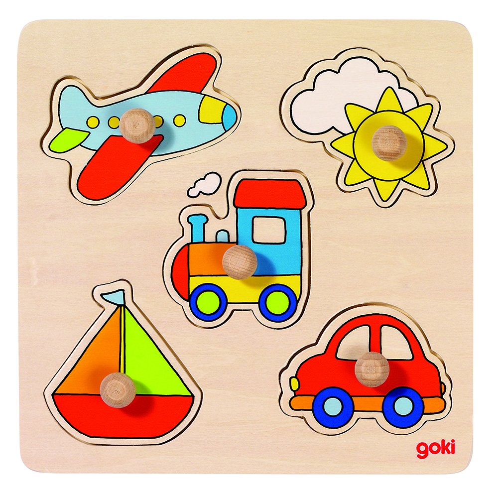 Goki My Journey Lift Out Puzzle Basic
