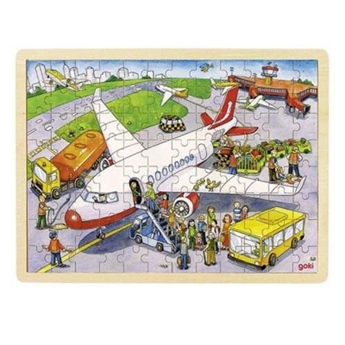 Goki Puzzle At The Airport