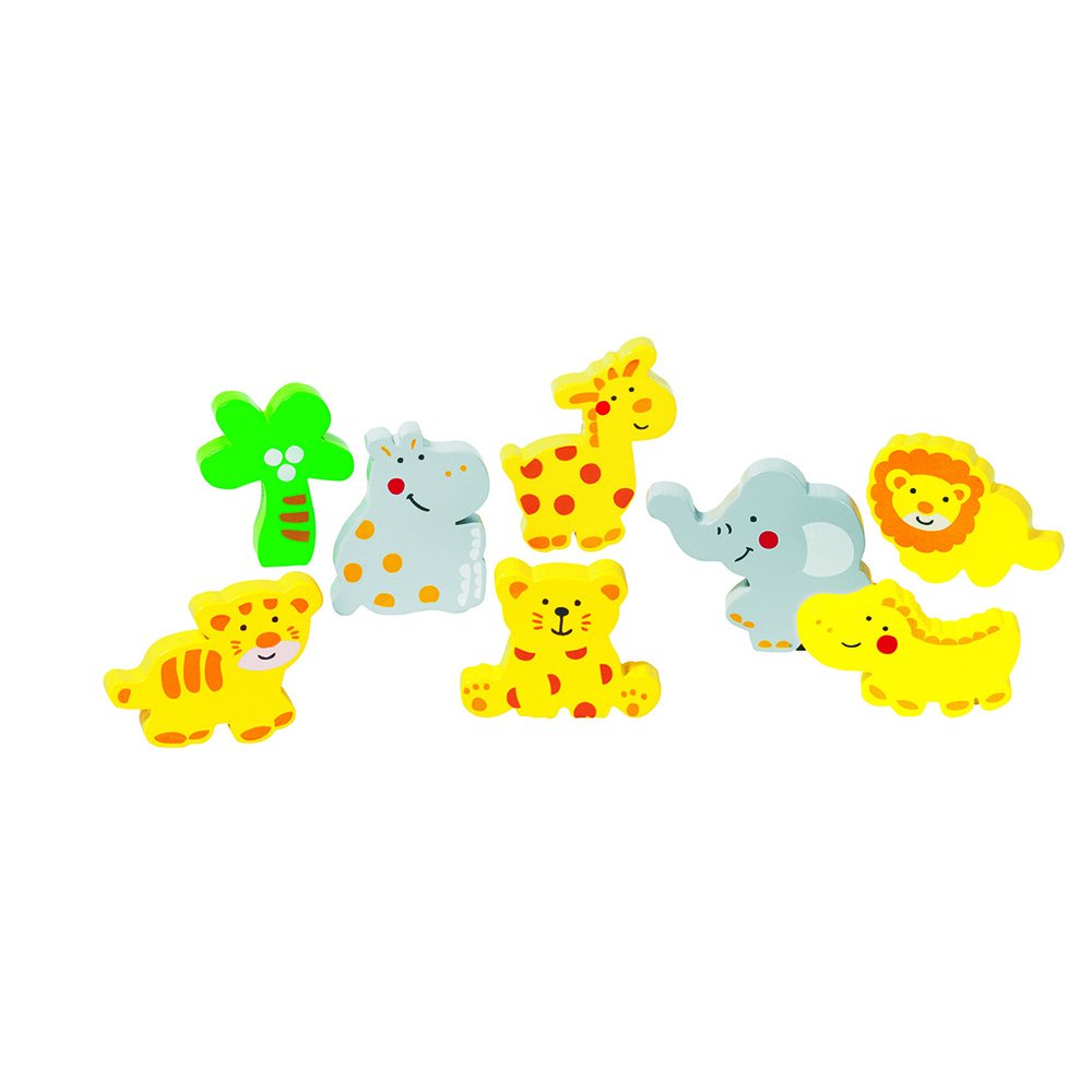 Goki Puzzle Wild Animals