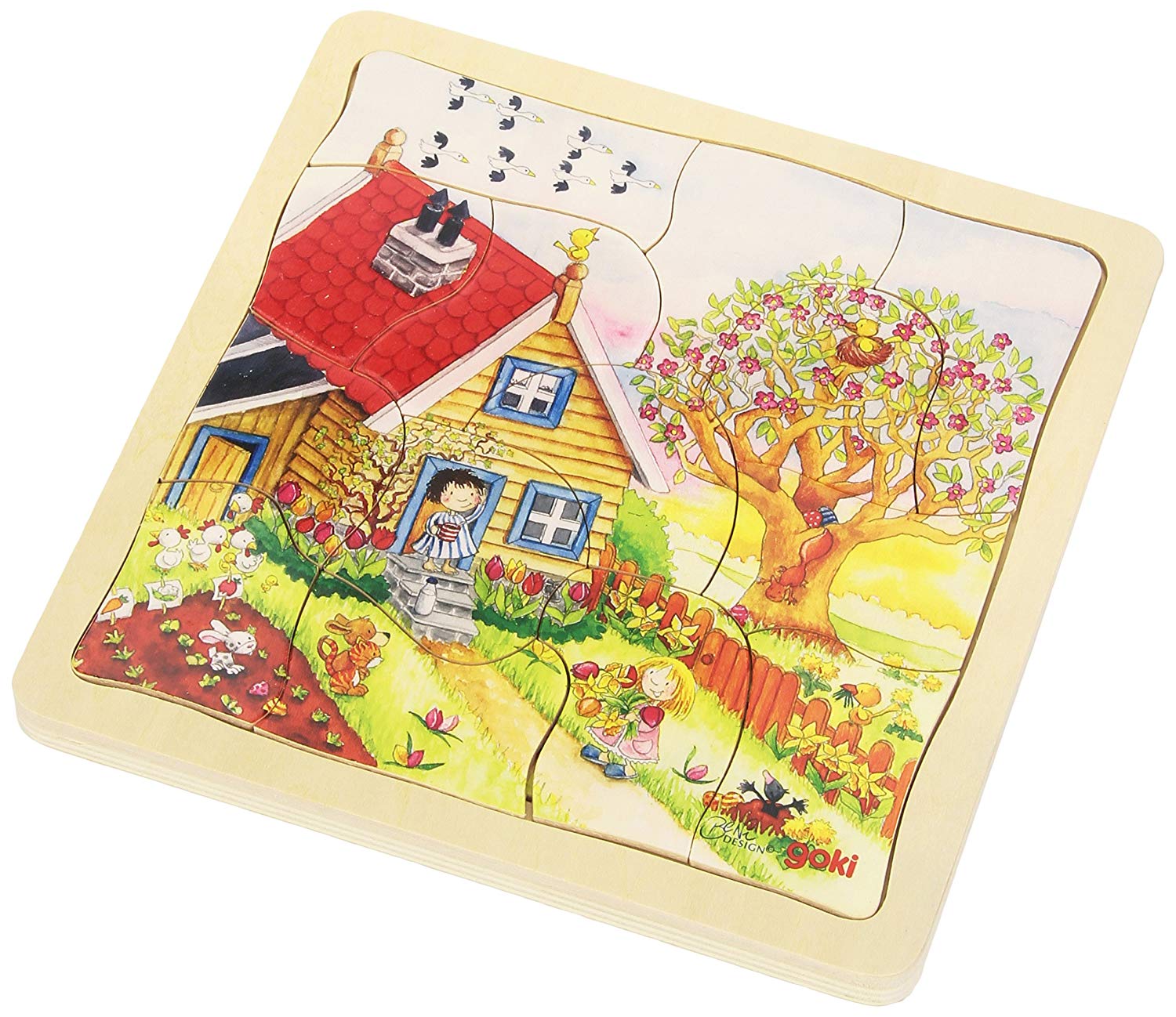 Goki Seasons Puzzle