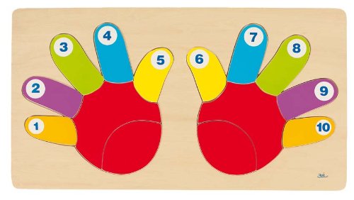 Goki Wooden Hands Puzzle