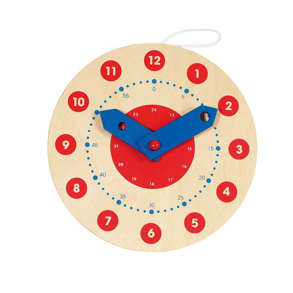 Goki Wooden Learning Clock