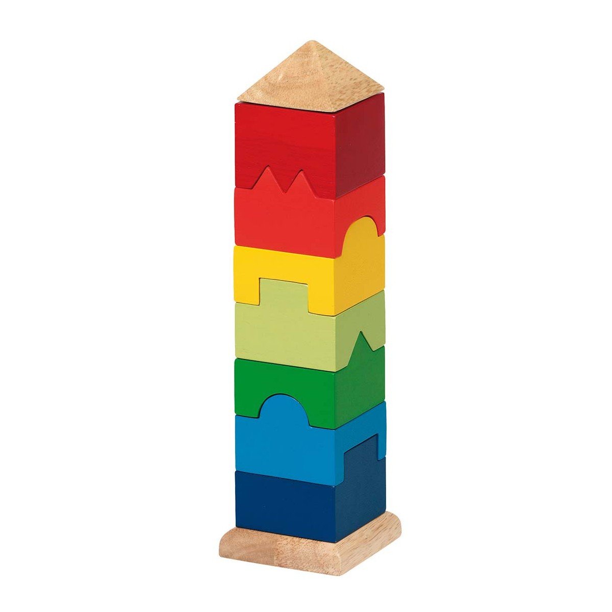 Goki Wooden Stacking Tower