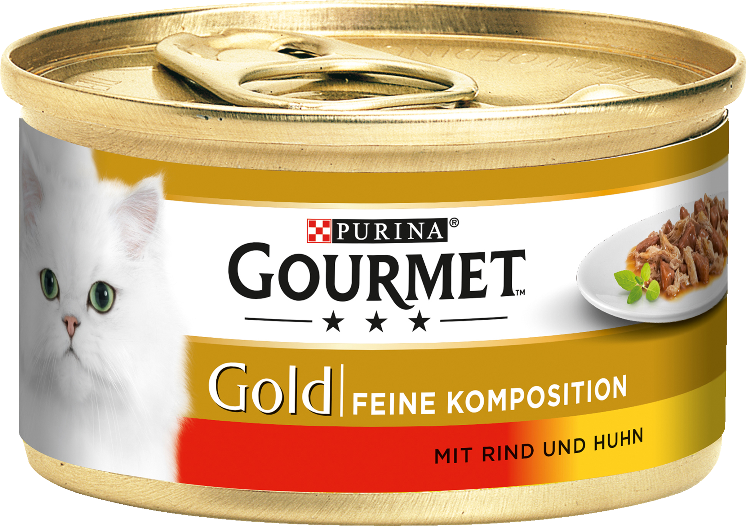 Gourmet Gold fine composition with beef & chicken