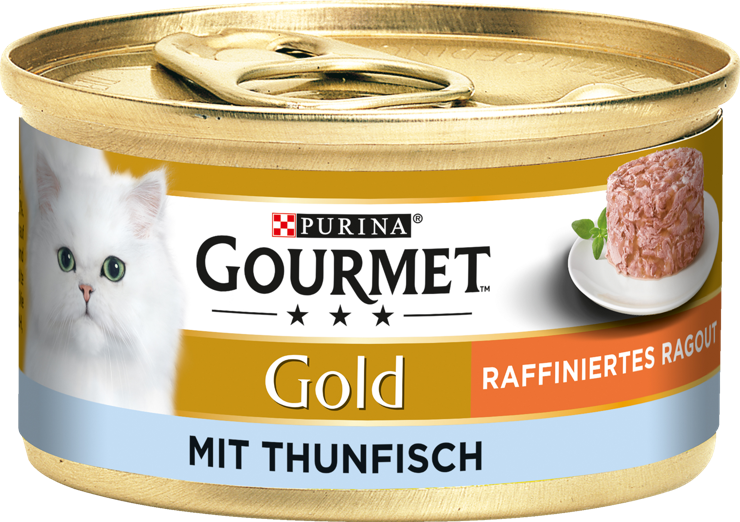 Gourmet Gold refined ragout with tuna
