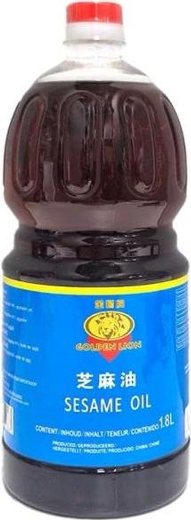 Golden Lion | Sesame Oil from Roasted Seeds - 1.8l - High-Quality Ingredient - Cooking - Sesame Seeds
